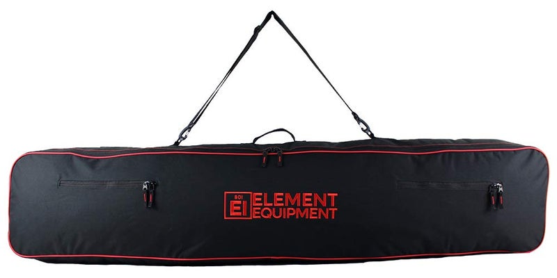 Element Equipment Snowboard Bag with Shoulder Strap and Gear Pockets 165 Black/Red - Image 2